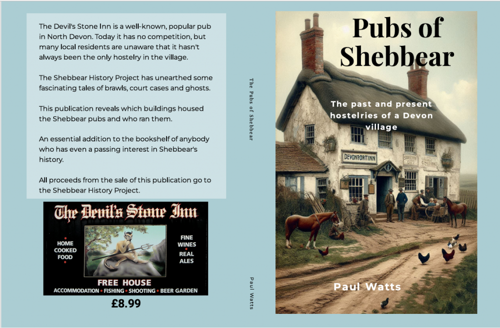 Pubs of Shebbear book cover